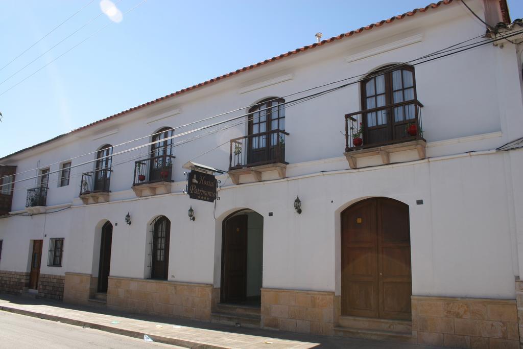 Hostal Patrimonio - Сукре Экстерьер фото